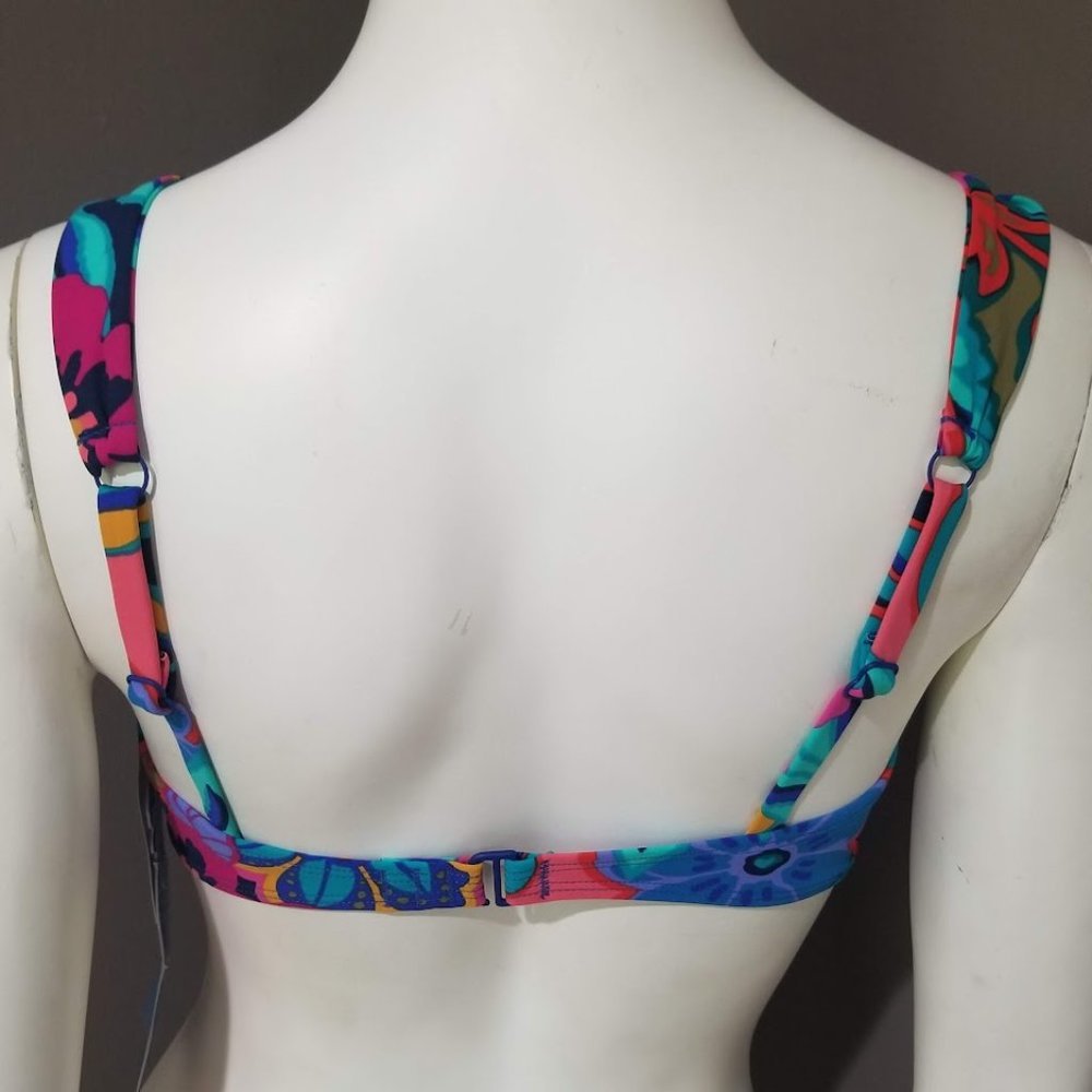 Skinny Dippers by Miraclesuit Tapestry Soomi Bikini Top Size Small - Picture 4 of 10